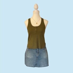 Wild Fable Green Tank Top